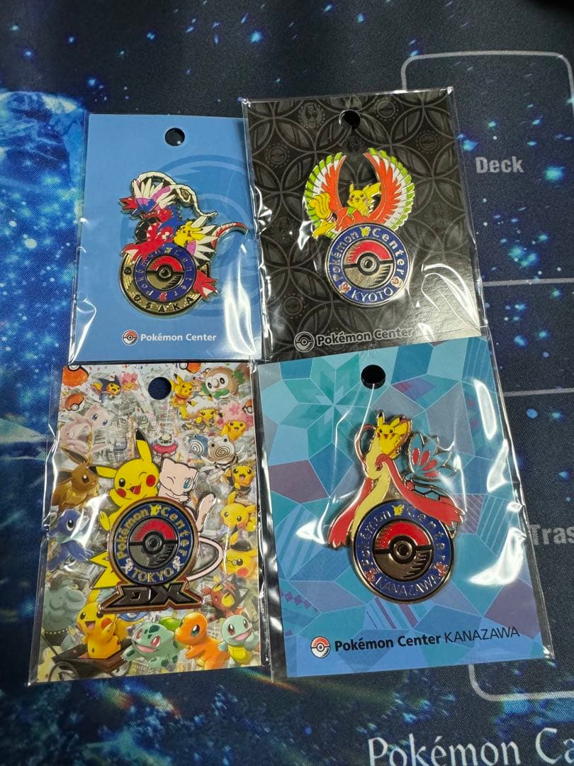 ロゴピンズ ポケモンセンター キョウト ピンバッジ 4種セット - メルカリ