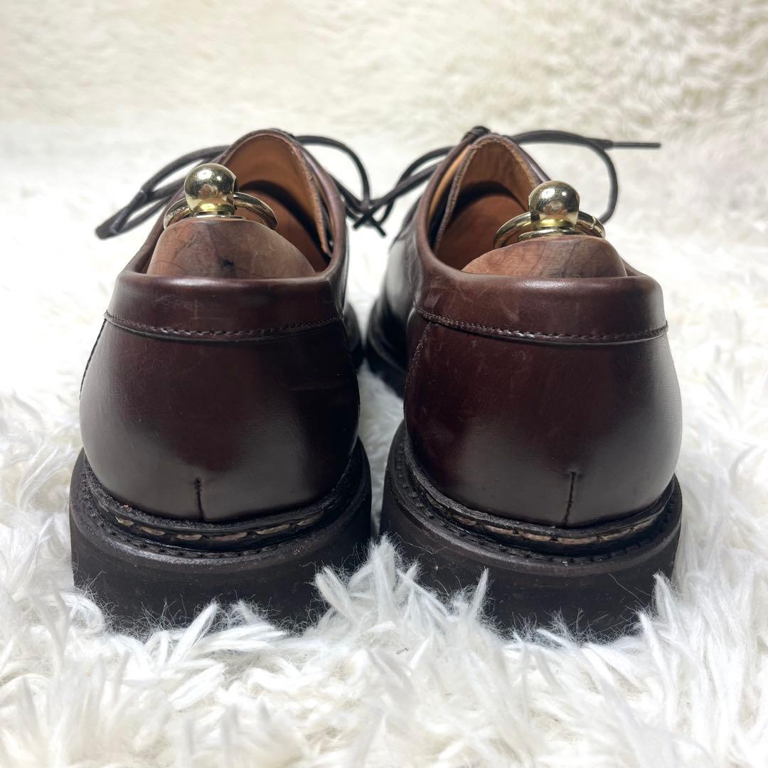 【美品】 バーウィック チロリアンシューズ 25.5cm Uチップ カジュアル