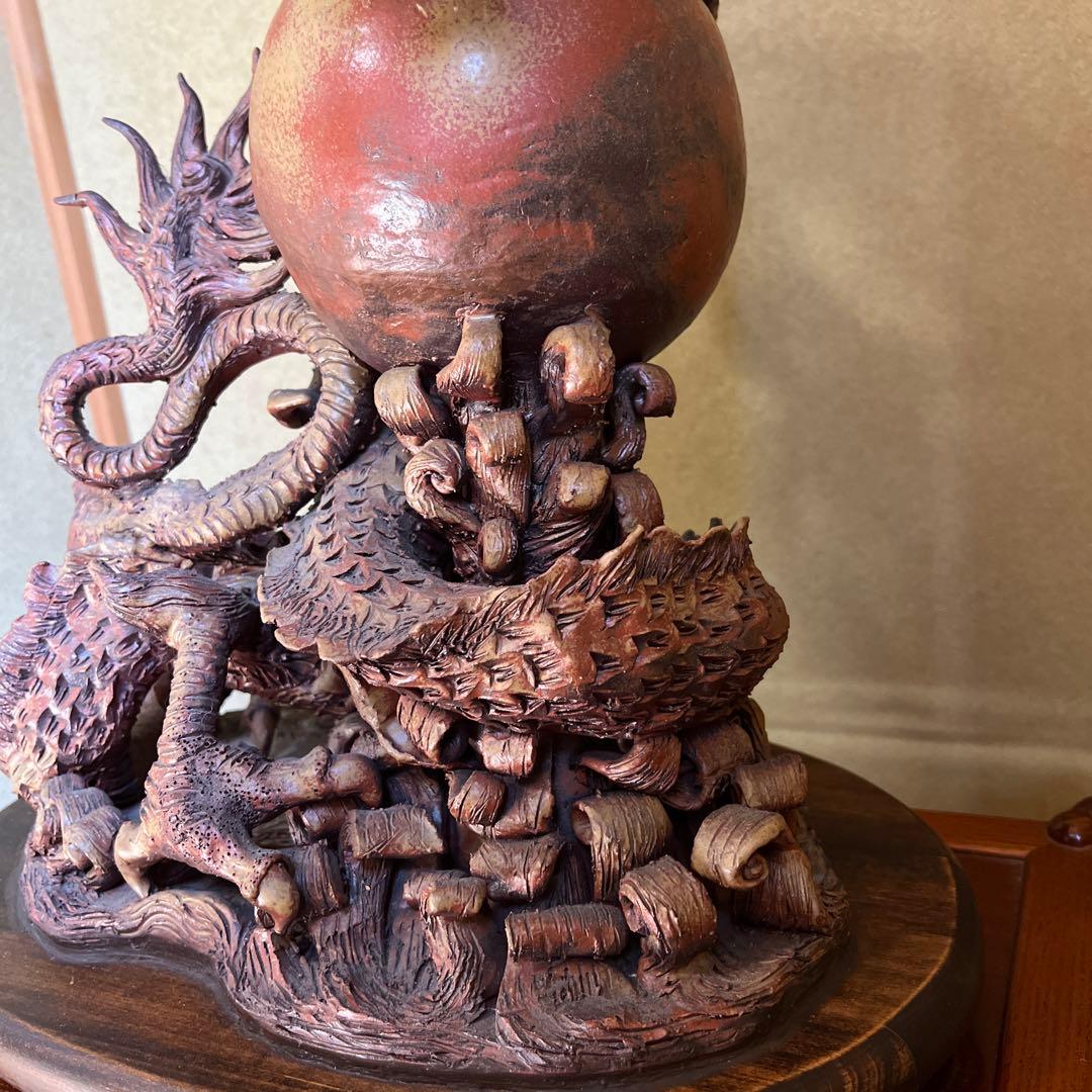 龍 陶器 骨董 アンティーク 時代物 ヴィンテージ