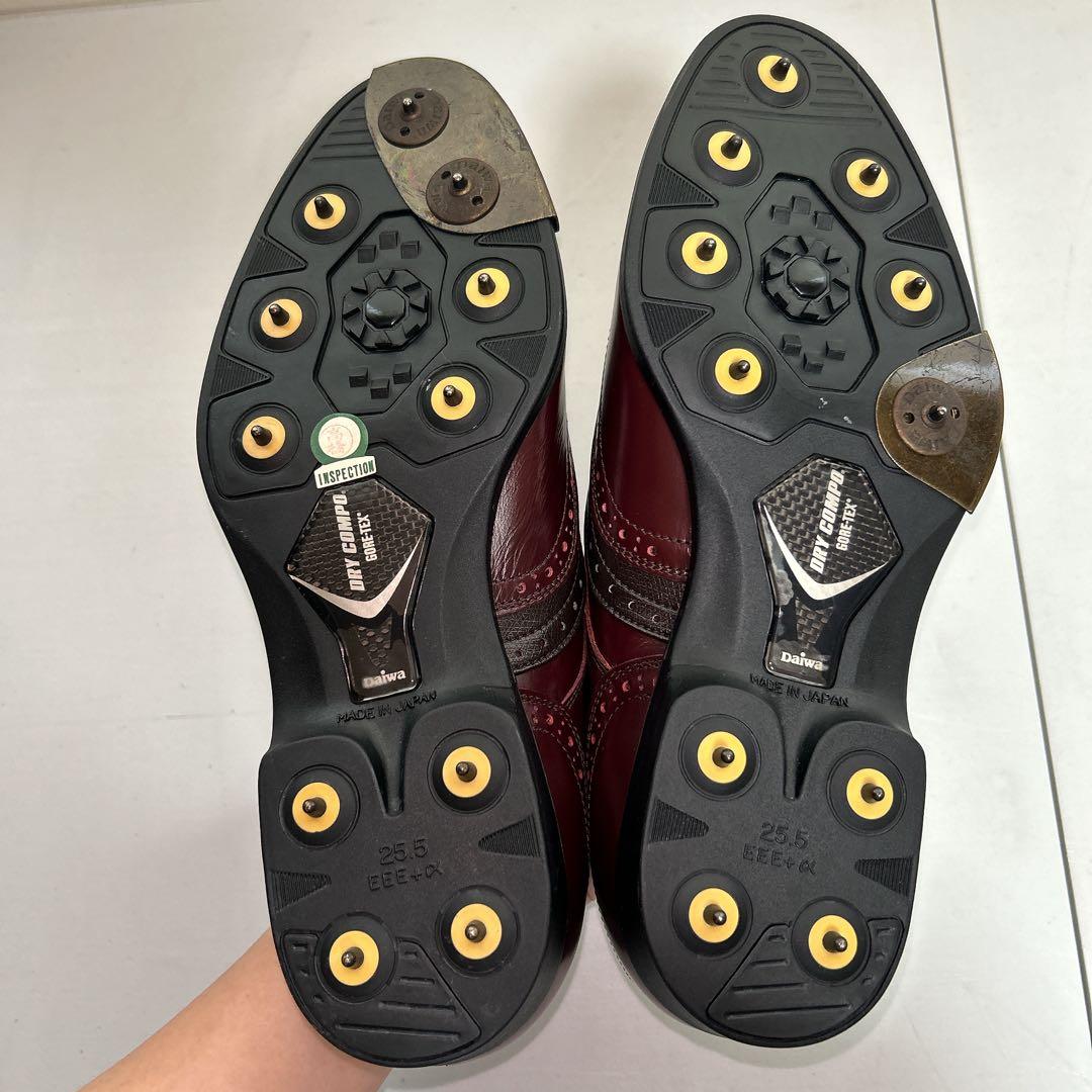 Daiwa ダイワ メンズゴルフシューズ 牛革 ゴアテックス 25.5cm