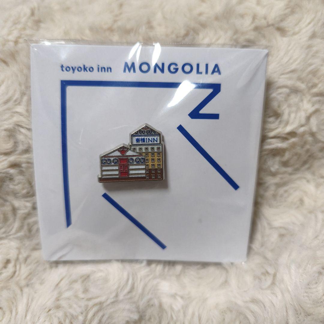東横イン 東横INN ご当地GENKIバッジ ピンバッジ モンゴル - メルカリ