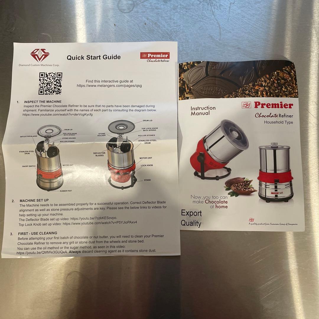 Premier社メランジャー チョコレートリファイナー - メルカリ