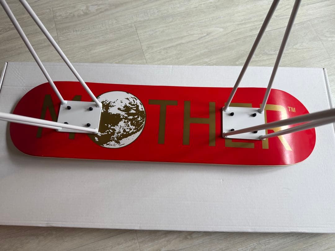 MOTHER2 スケートボードデッキ レッド MOTHER2 スケートボードデッキ レッド MOTHER2 スケートボードデッキ