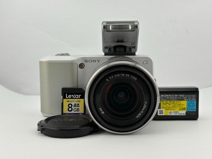 ☆極上品☆ソニー SONY α NEX-3 ボディ/レンズキッド/フラッシュ
