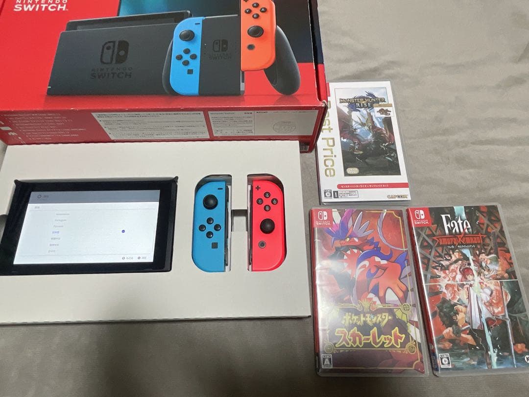 Nintendo Switch ネオンブルー/ネオンレッド 本体 ゲームソフト Nintendo Switch ネオンブルー・ネオンレッド 任天堂 ゲーム機 本体