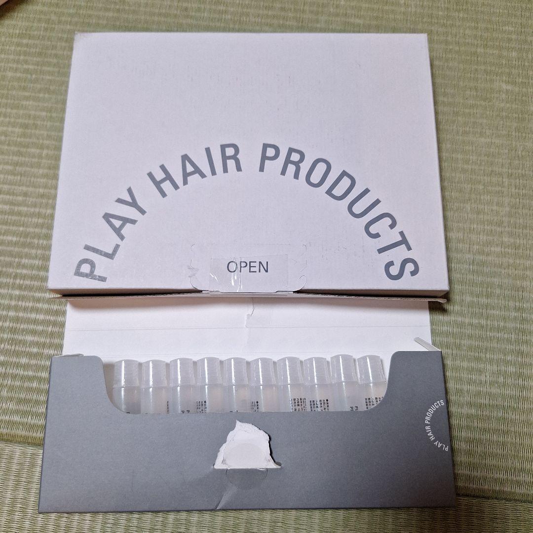 アンプルトリートメント 試してみた】アンプルトリートメント PLAY HAIR PRODUCTSの効果・髪質