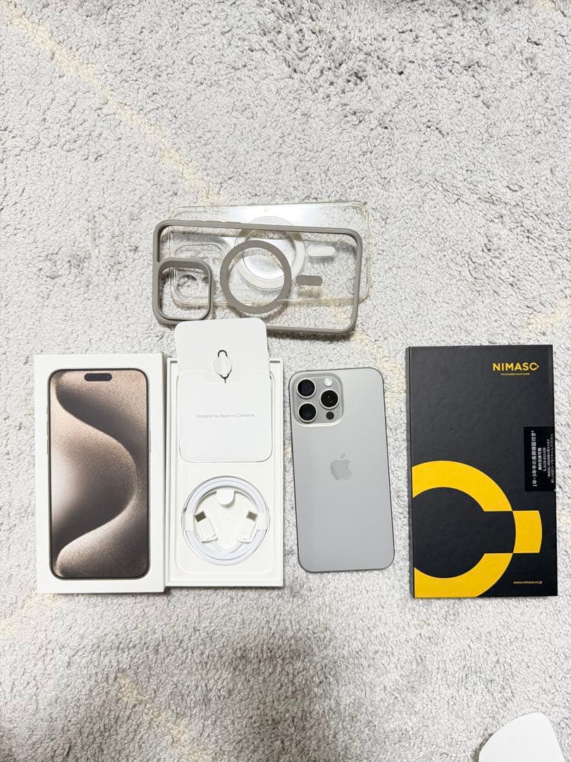 スマートフォン本体 iPhone 15 Pro Max 256GB Natural Titanium Amazon.com: Apple iPhone 15 Pro Max, 256GB, Natural Titanium