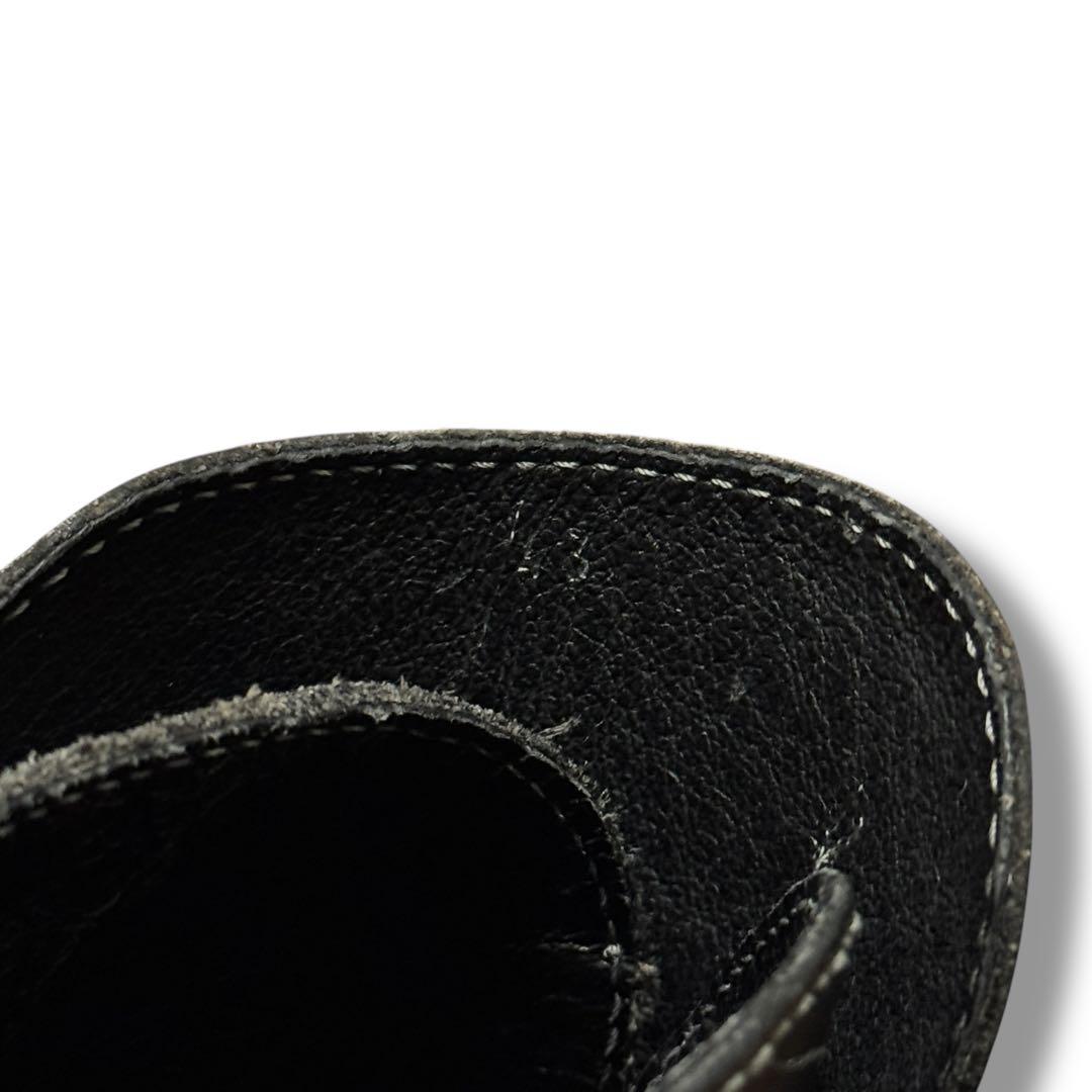 靴 GIORGIO ROMANO Strap Leather Boots 43