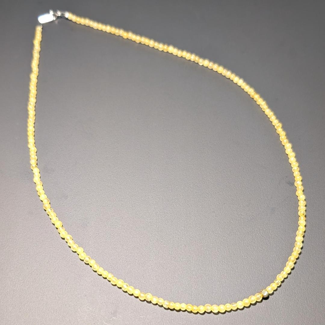 《煌めきの宿命》K18ゴールド×ゴールドルチルネックレス 贈り物 プレゼント