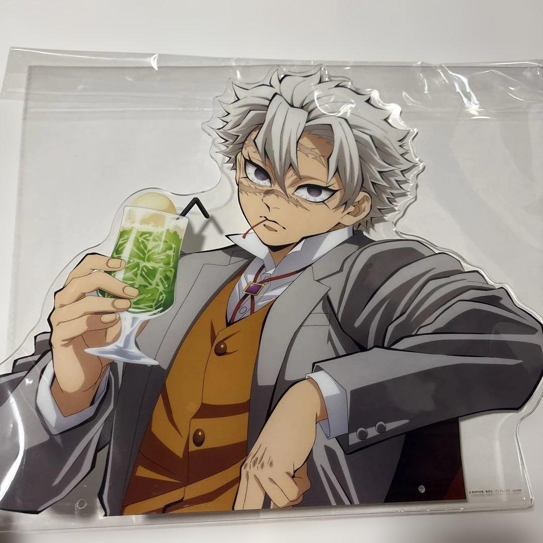 鬼滅の刃 AGF 純喫茶 ビッグアクリルパネル 不死川実弥 m38066203121_1.jpg?1754761793