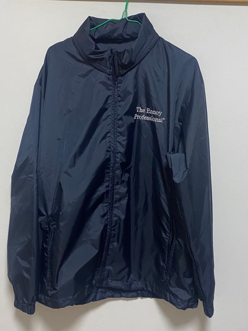 ENNOY PACKABLE NYLON JACKET NAVY