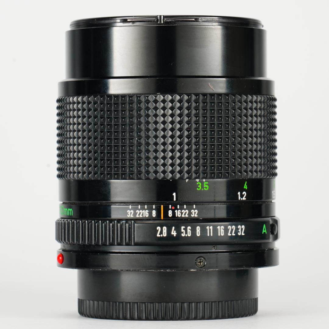 柔らかく滲む光が美しい Canon new FD 100mm F2.8 909