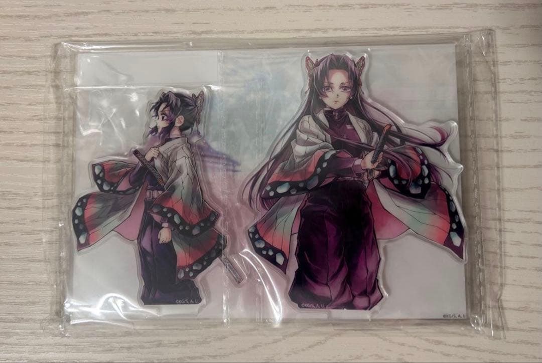 鬼滅の刃 「繋ぐ」C賞 アクリルスタンド 胡蝶カナエ 胡蝶しのぶ - メルカリ