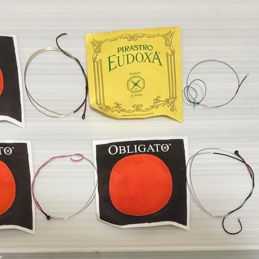 バイオリン 弦 オブリガート オイドクサ 4/4 GDAE セット まとめ売り