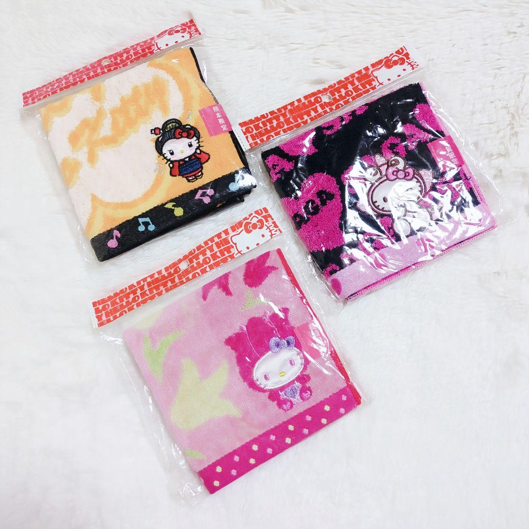 未開封♡ハローキティ♡ご当地ハンカチ♡九州限定♡熊本・佐賀・長崎
