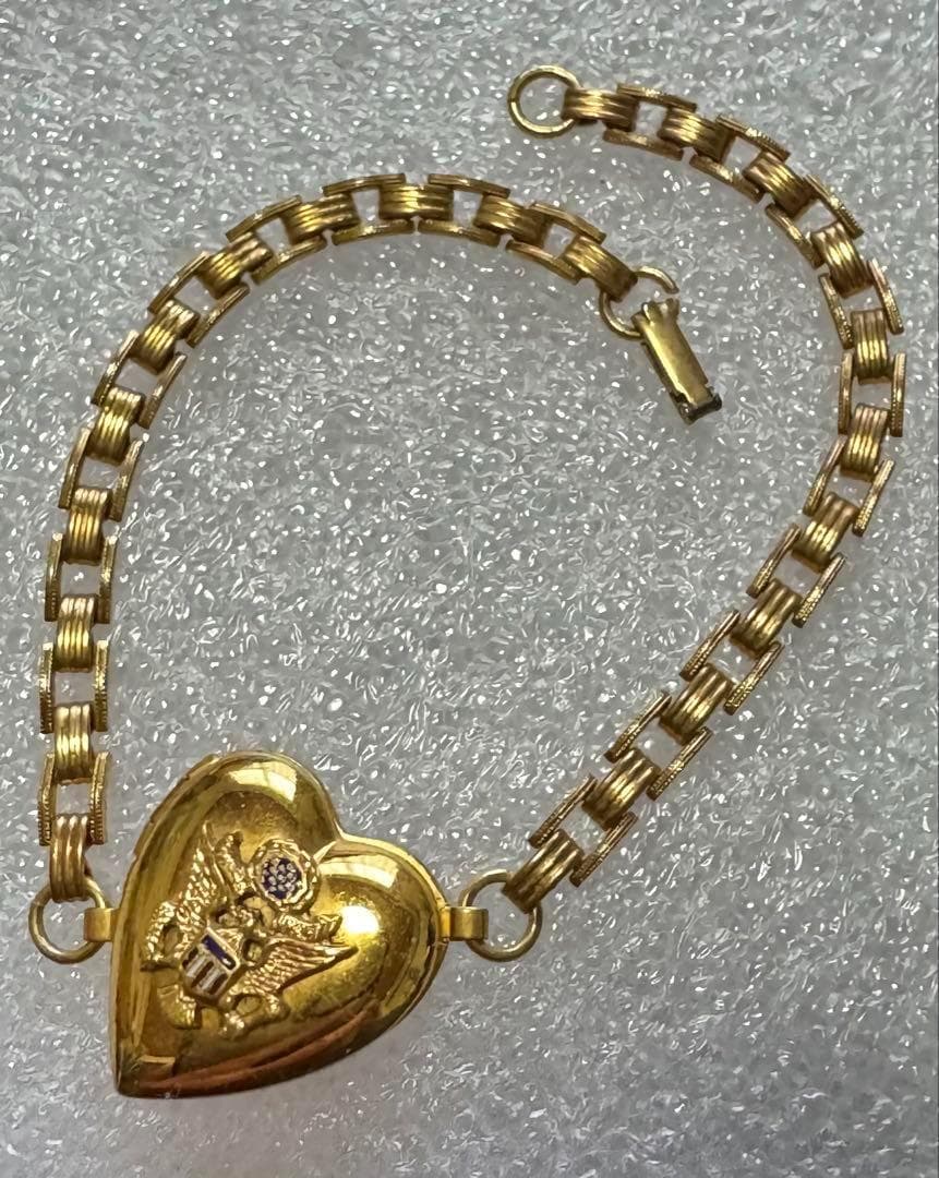 米軍 実物 SWEET HEART JEWELRY ロケットブレスレット