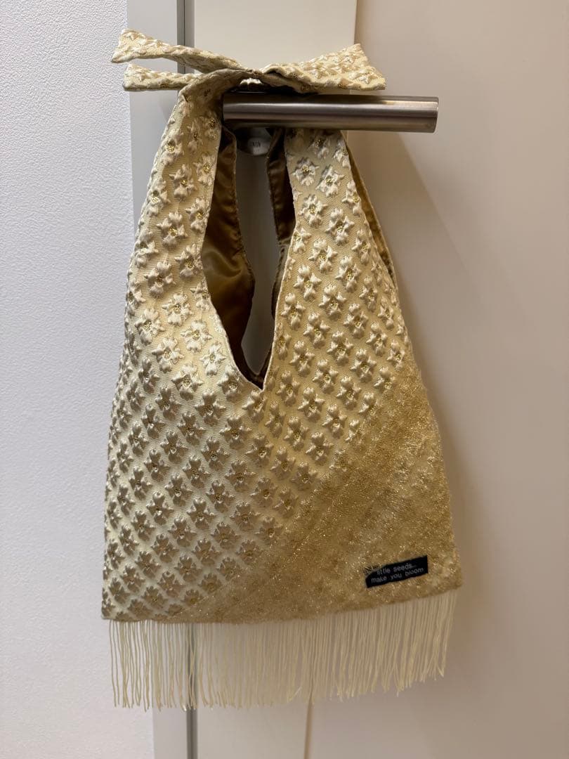 little seeds... フリンジハンドバッグ 新品未使用 little seeds フリンジバッグ - メルカリ