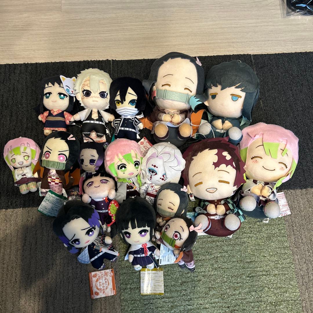 全てタグ付き 鬼滅の刃 ぬいぐるみまとめ売り ともぬい ぽふっと