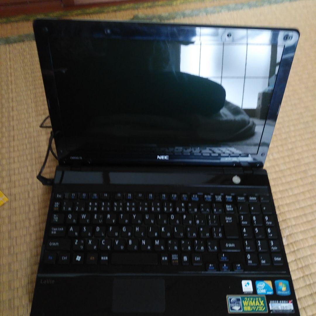 NEC LaVie ノートPC 日本語キーボード ACアダプター付き - メルカリ