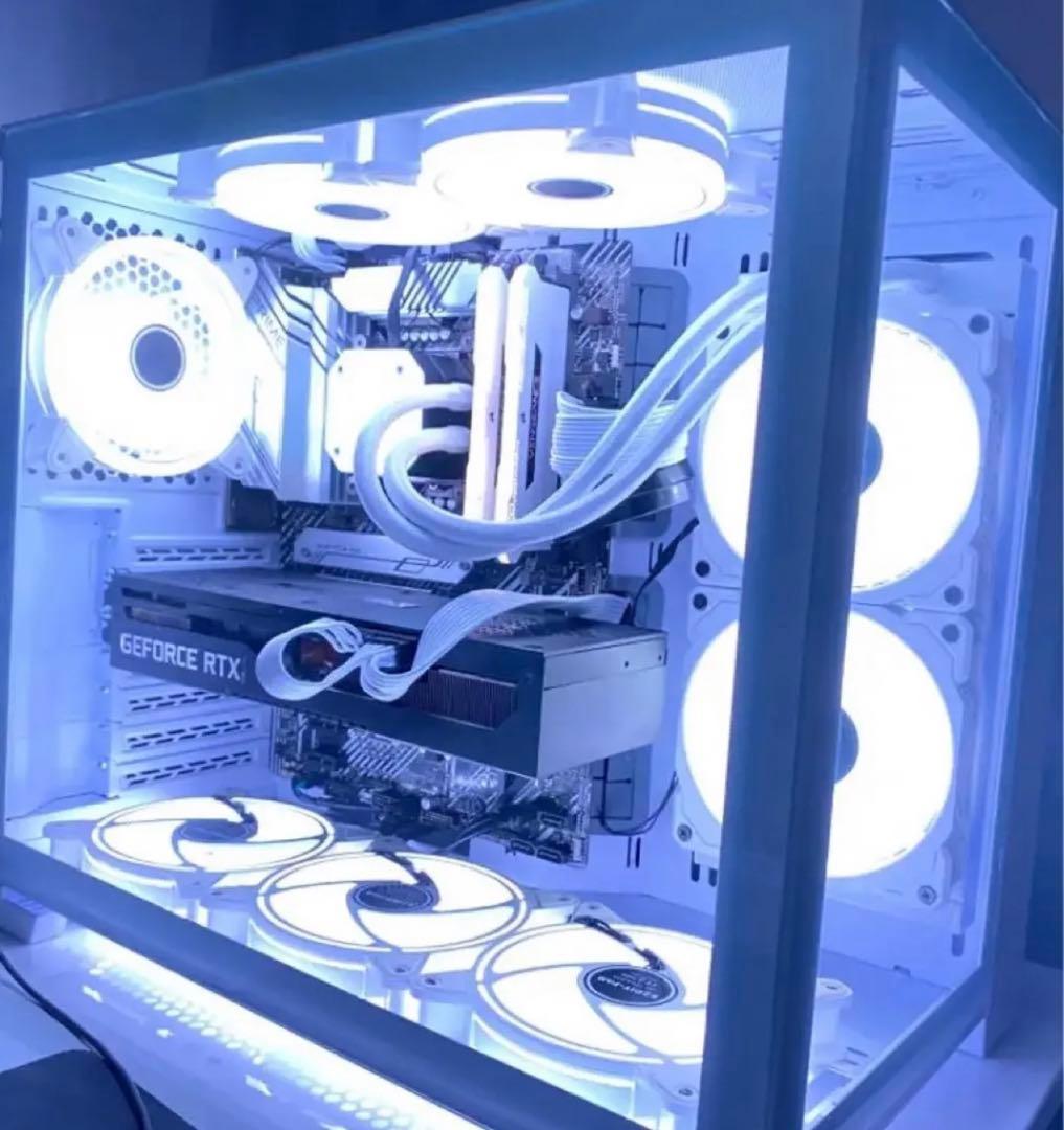 白いゲーミングPC白 RTX3080 LIANLI - メルカリ