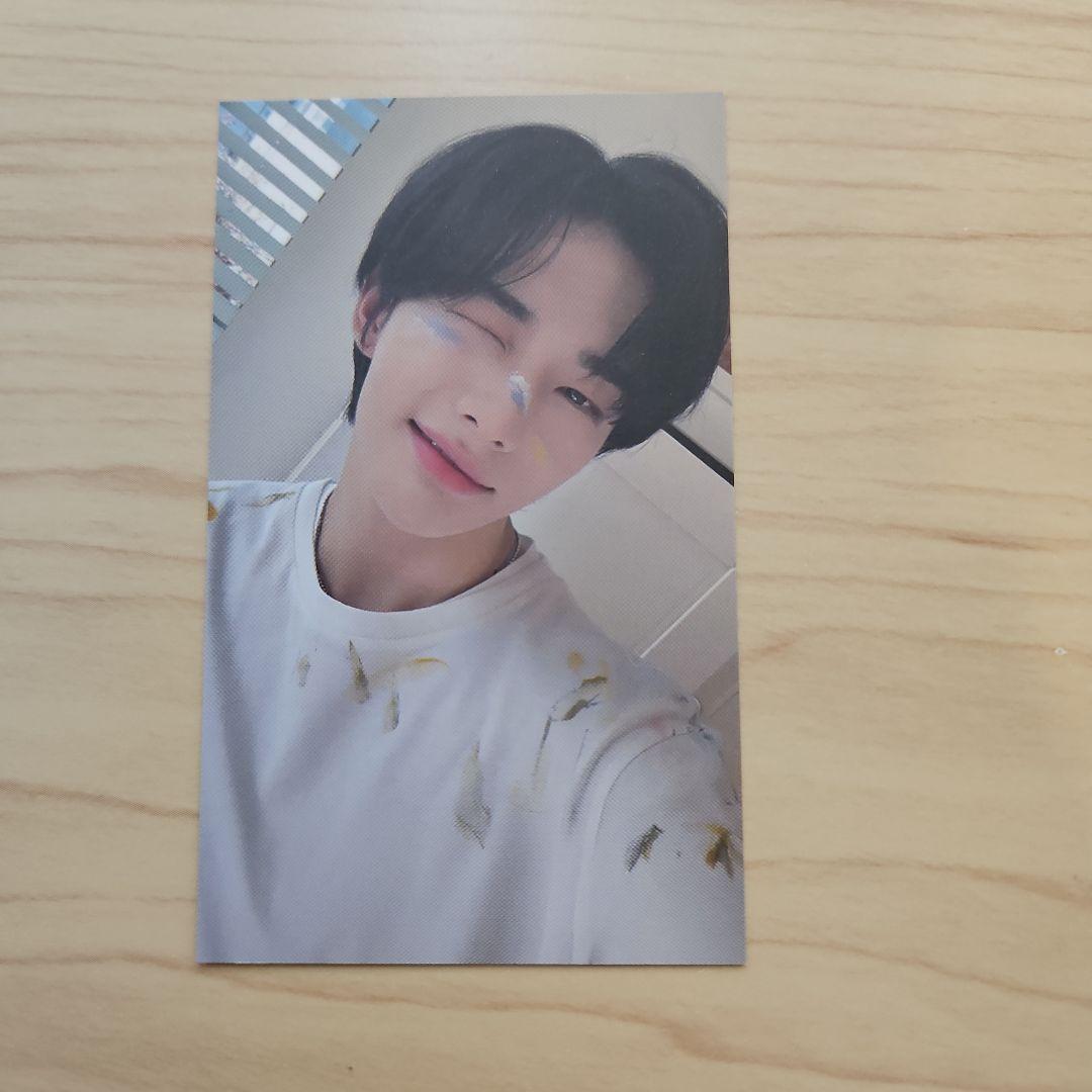 スキズ ヒョンジン 両面 トレカ ウインク フォトカード straykids