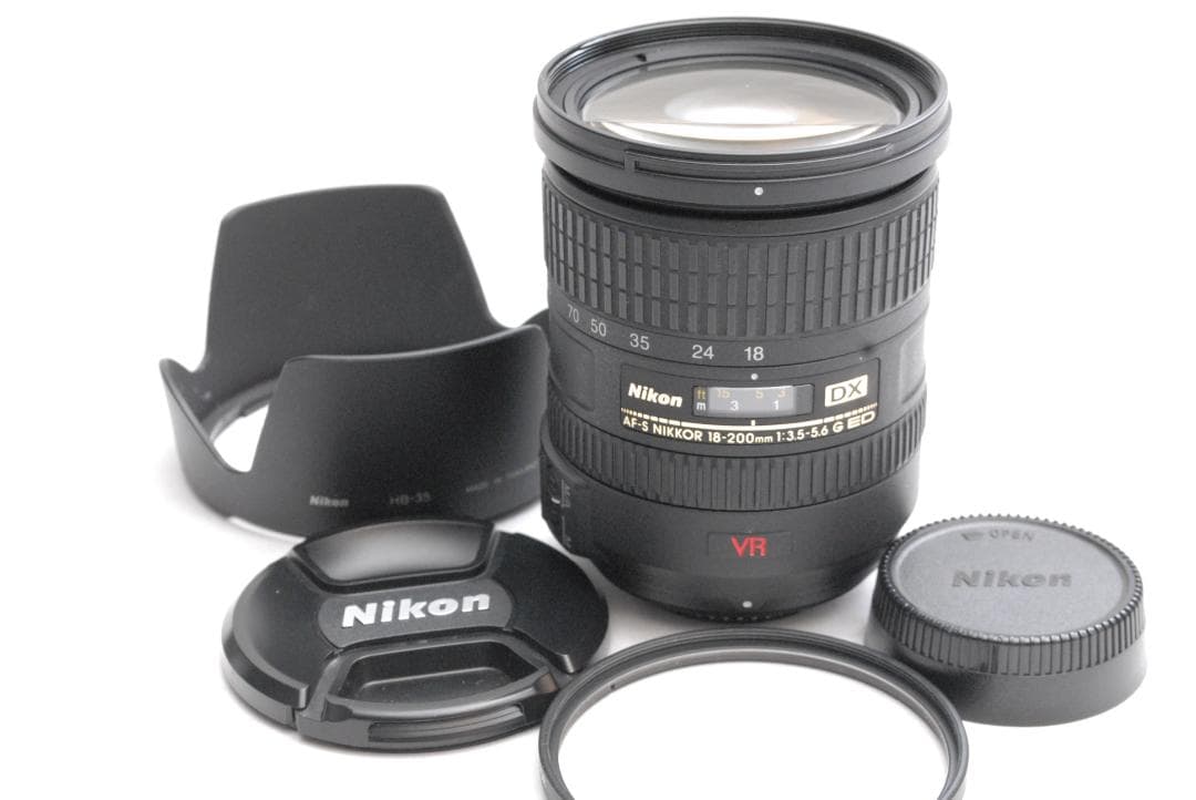 Nikon AFS NIKKOR 18-200mm DX VR (良品） Amazon.com : AF-S DX Nkr 18-200mm F/3.5-5.6G ED VR II : Electronics