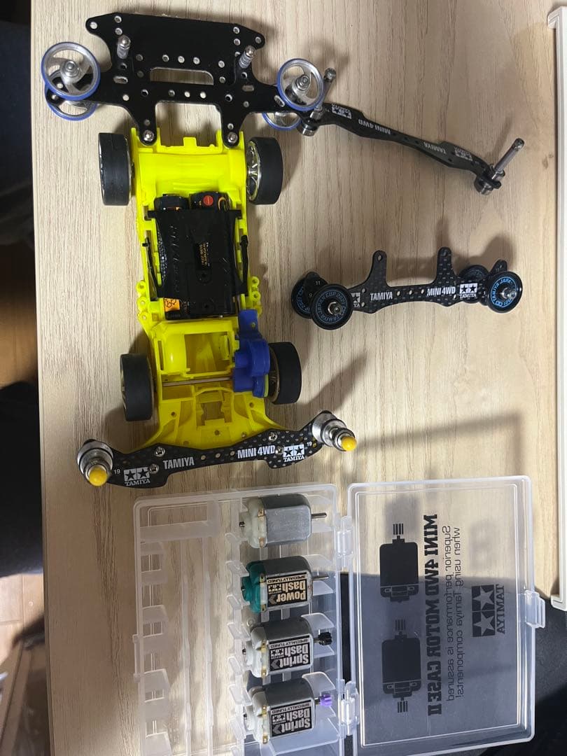 Tamiya ミニ四駆 イエローモデル タミヤ 1/32 レーサーミニ四駆シリーズ スーパーアバンテJr. (VZ