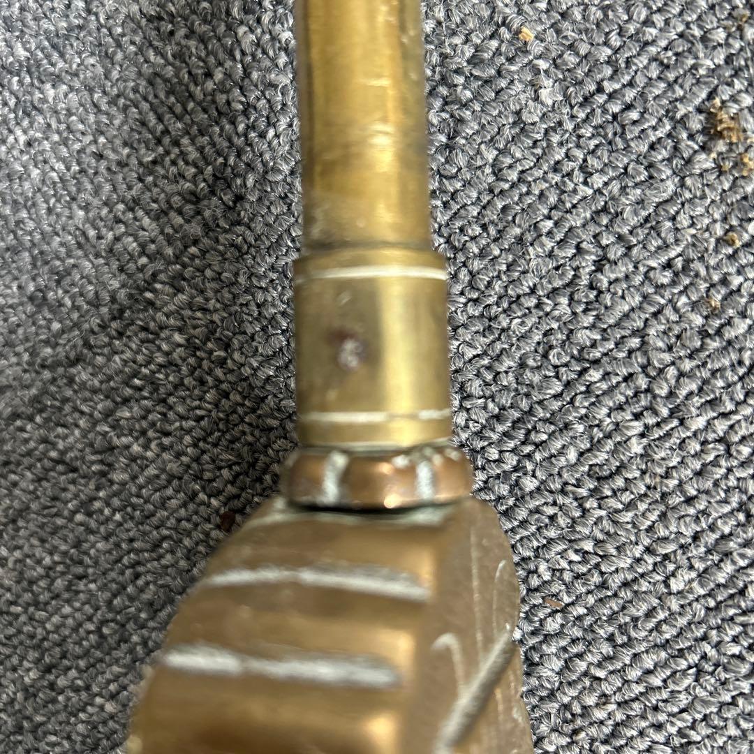 自在鉤 鯉 囲炉裏 真鍮製 アンティーク - メルカリ