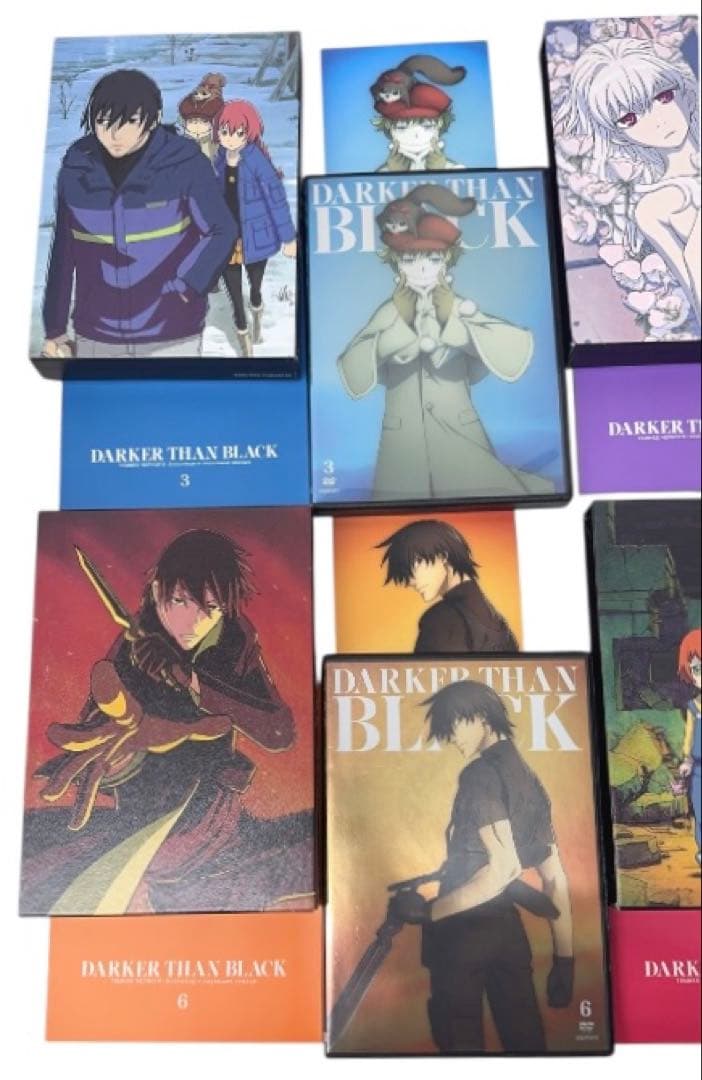 DARKER THAN BLACK -流星の双子- DVD 全8巻セット アニメ