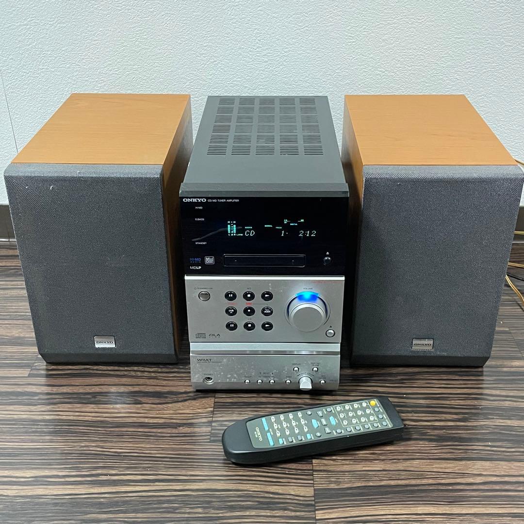 ONKYO FR-B7 D-B7 CD/MD ミニコンポ リモコン付 - メルカリ