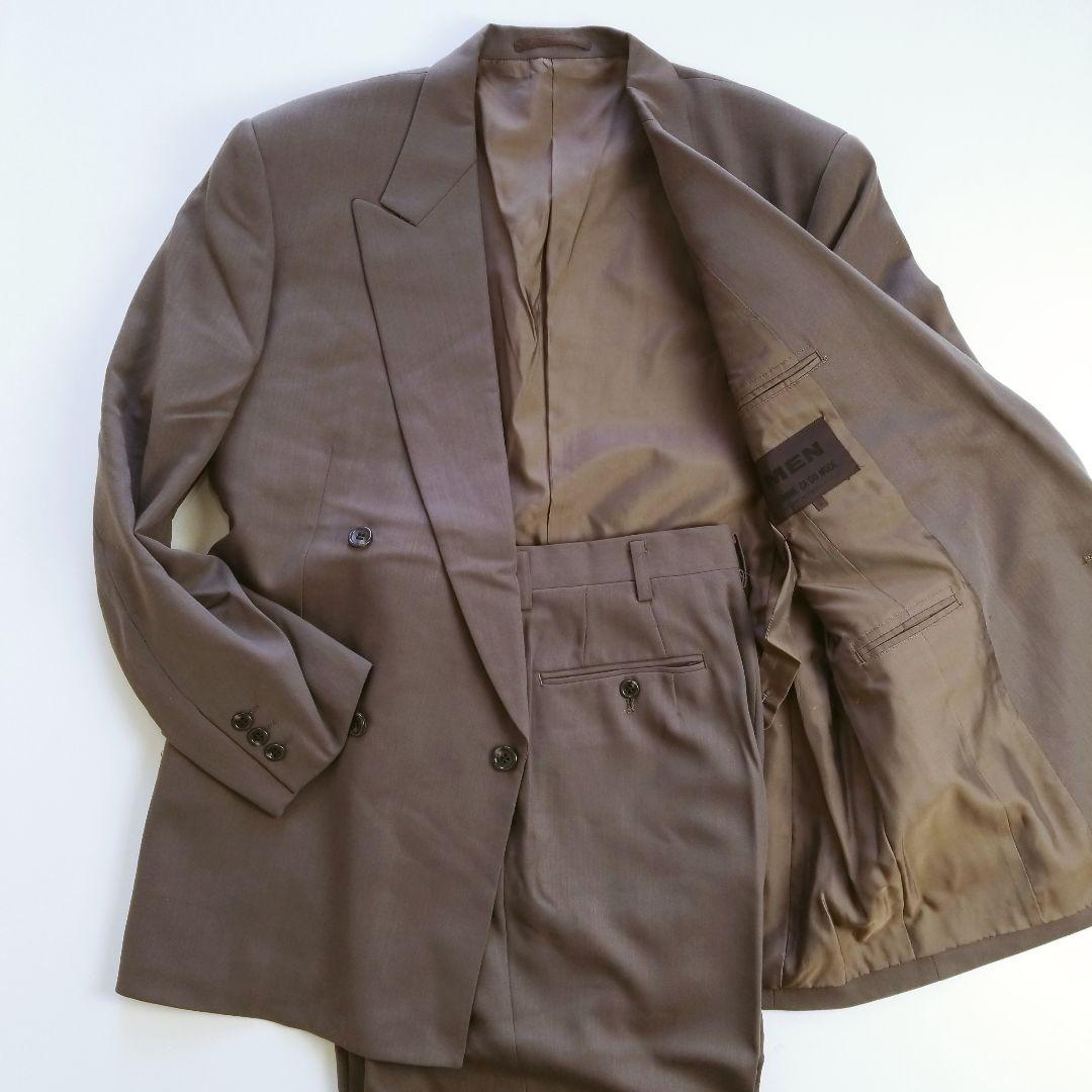 1点物】COMME CA DU MODE MEN メンズスーツ ダブルスーツ - メルカリ