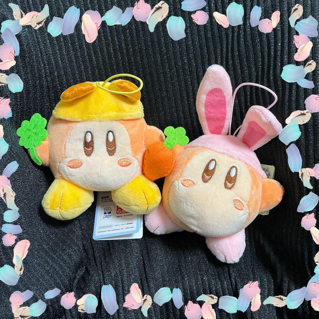 星のカービィ　プププなピクニック　ワドルディ　ぬいぐるみ　ギーゴ 星のカービィ』カービィとワドルディのピクニック姿のGiGO限定プライズ