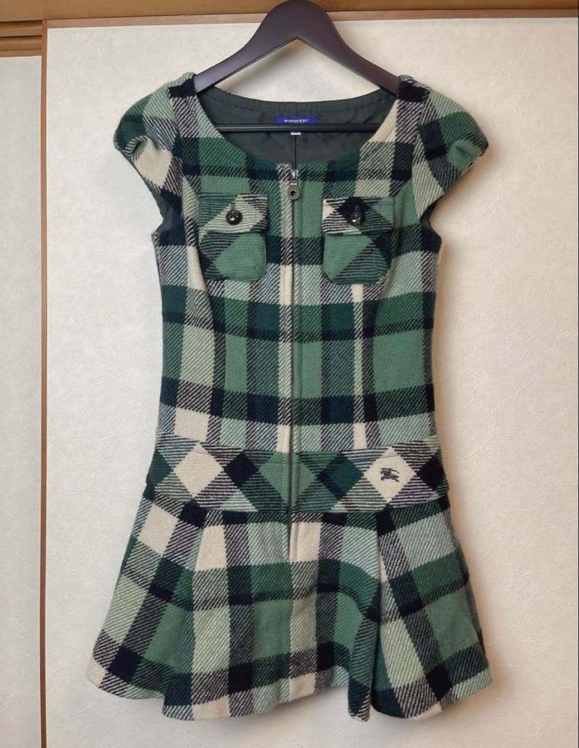 バーバリーBURBERRYワンピース BURBERRY BLUE LABEL（バーバリーブルーレーベル） ワンピース Bランク