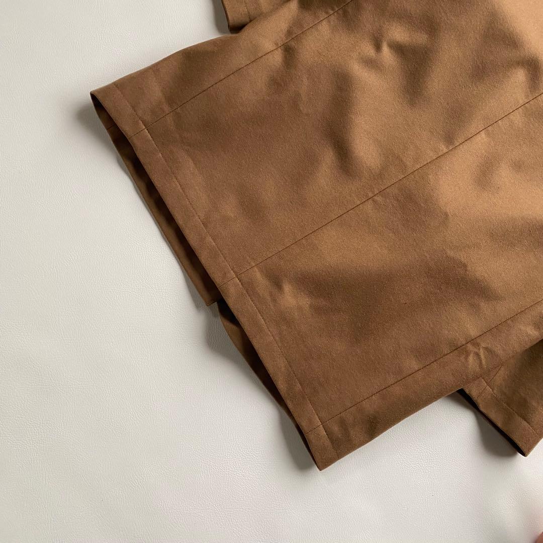 英国製/金ボタン】マッキントッシュ ウール ダブルコート 34 キャメル