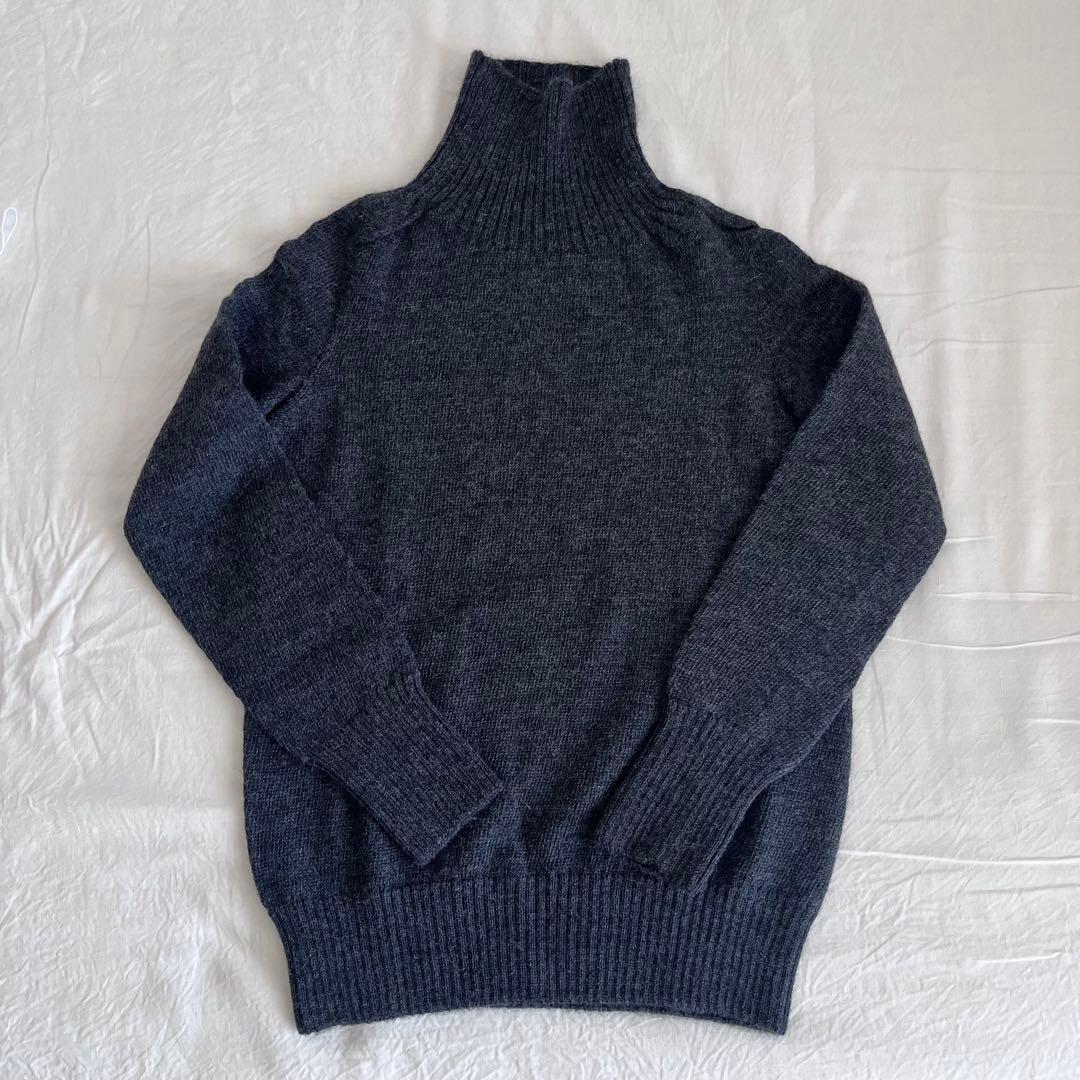 スコットランド製 MHL. BRITISH MERINO タートルネックニット - メルカリ