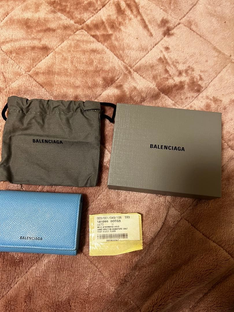 BALENCIAGAカードケース ヴィル・アコーディオンカードホルダー名刺入れ BALENCIAGA（バレンシアガ） カードケース ヴィル・アコーディオン