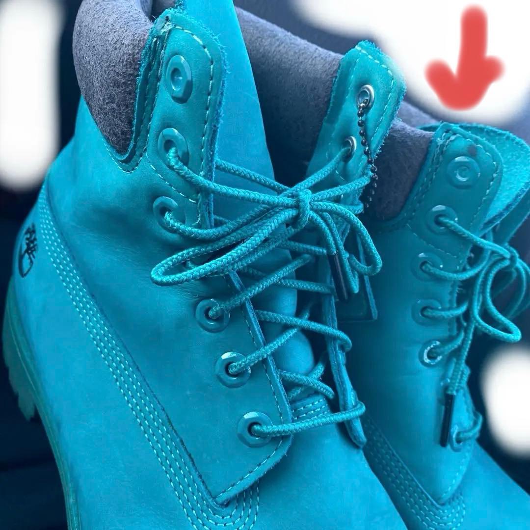 レア】Timberland ブルーグリーン29cm メンズ 大きいサイズ - メルカリ