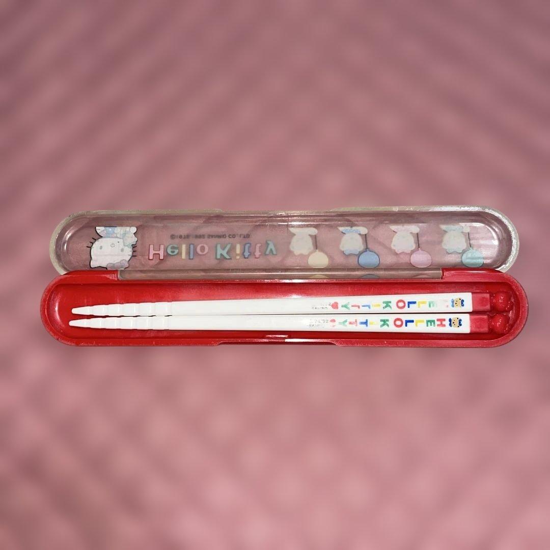 キティ☆お箸セット 平成レトロ - メルカリ