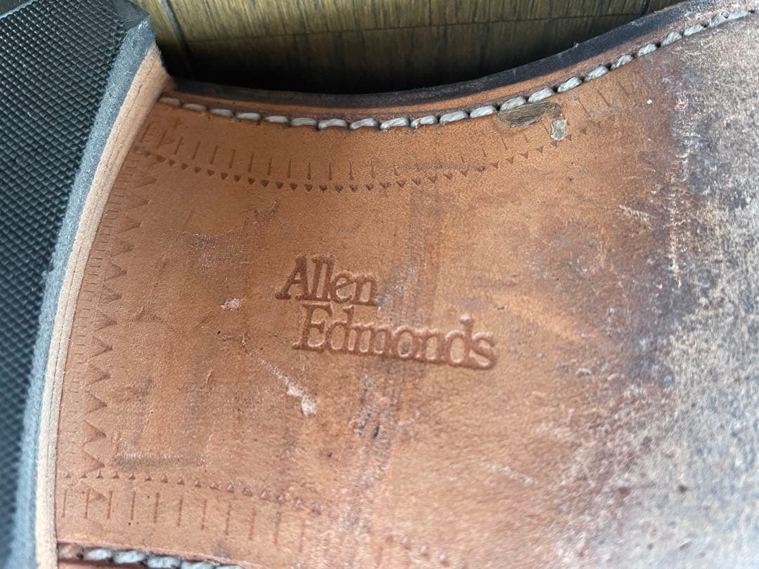 や*ら様 【美品・旧ロゴ】アレンエドモンズ パークアベニュー 6.5EEE シュ