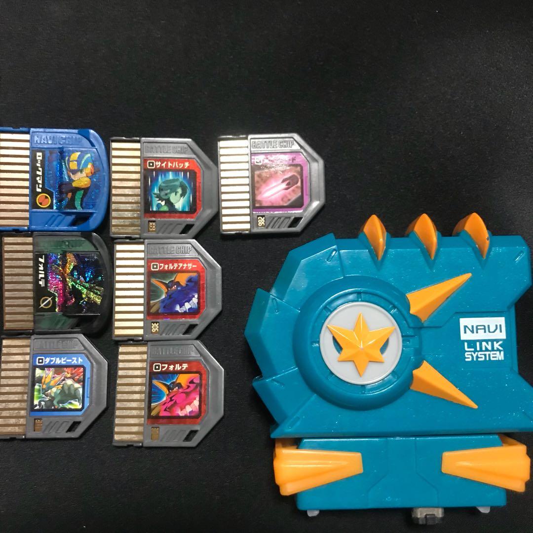 ロックマンエグゼ6 チップ7種 ビーストリンクゲートグレイガセット