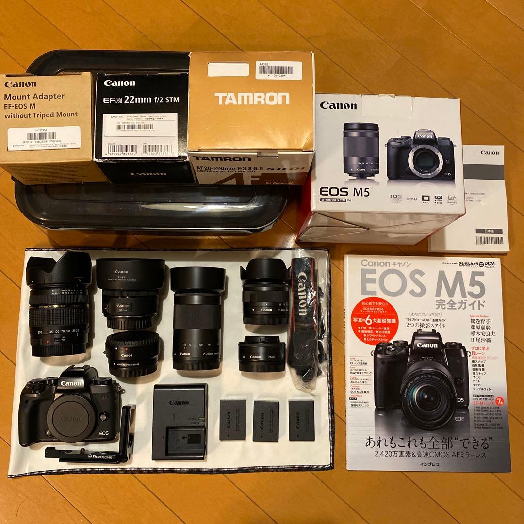 Canon EOS M5 ミラーレスカメラセット Amazon.com : Canon EOS M5 Mirrorless Camera Kit 15-45mm Lens Kit