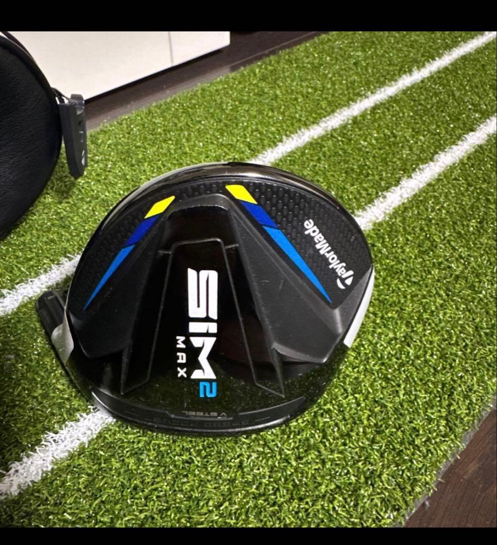 【美品】TaylorMade SIM2 MAX フェアウェイウッド 15度　3w SIM2 MAX フェアウェイウッド | SIM2 MAX Fairway | TaylorMade Golf