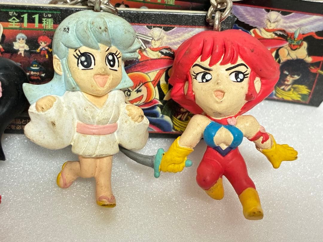 デビルマン フィギュア ボトルキャップ ぬいぐるみ パブミラー 指人形