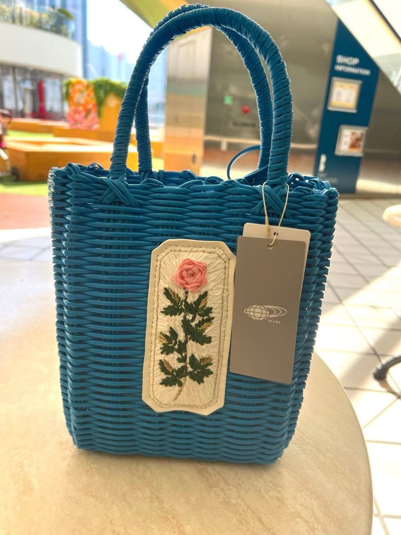 RURU MARY'S / 手刺繍のプチかごバッグ