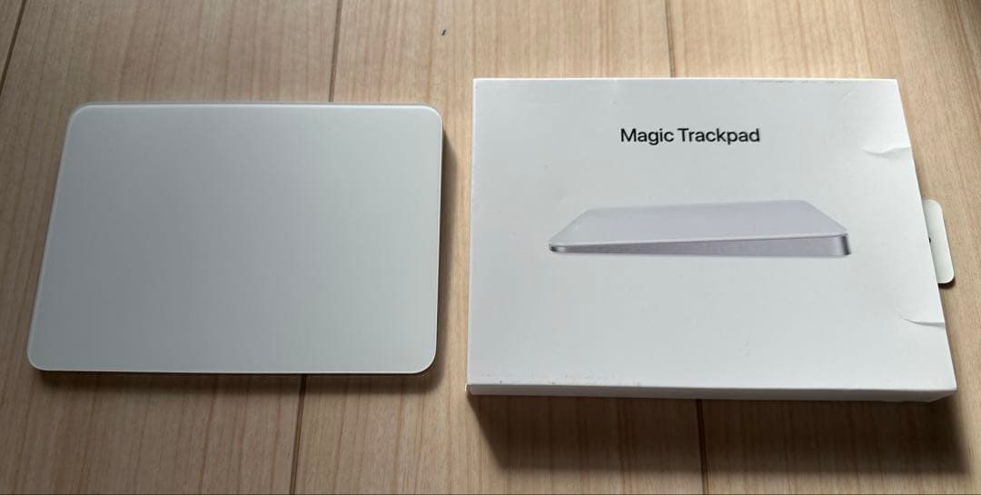 Magic Trackpad ホワイト 本体とケーブル付き Magic Trackpad（USB‑C）- ホワイト（Multi-Touch対応） - Apple（日本）