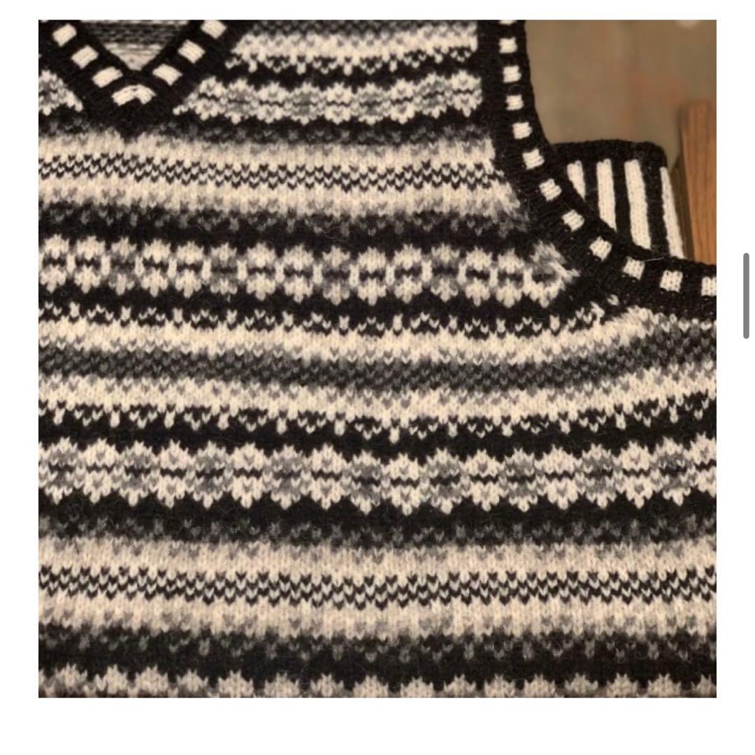 GIM BEAMS PLUS / 別注 フェアアイル ニットベスト【同日発送】 - メルカリ