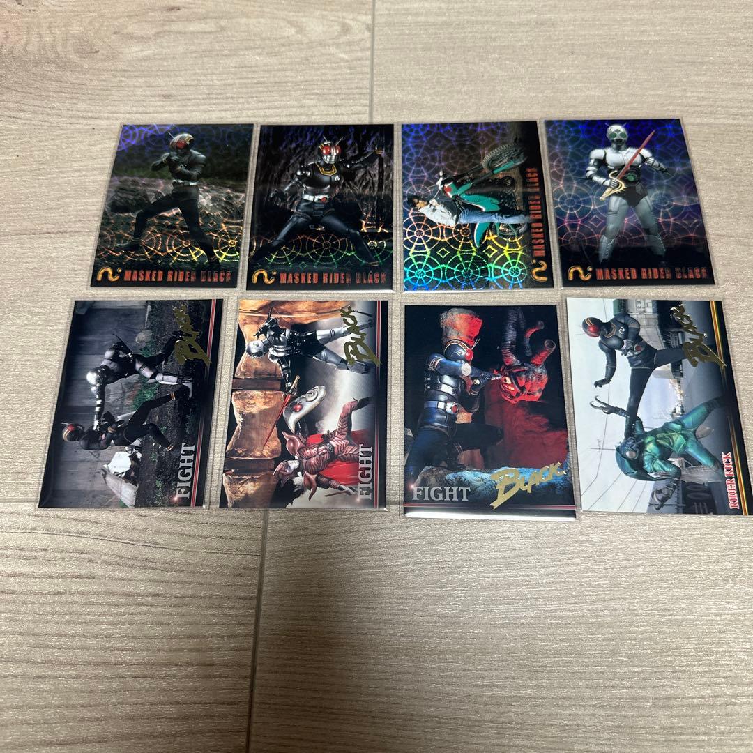 仮面ライダーBLACK・真・ZO　トレーディングカード　レア14枚ノーマル90枚 仮面ライダーBLACK・真・ZO トレーディングカード レア14枚ノーマル90