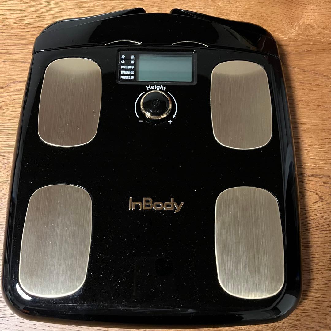 InBody Dual H20N ブラック 本体のみ 体脂肪計 体組成計 箱説無 - メルカリ