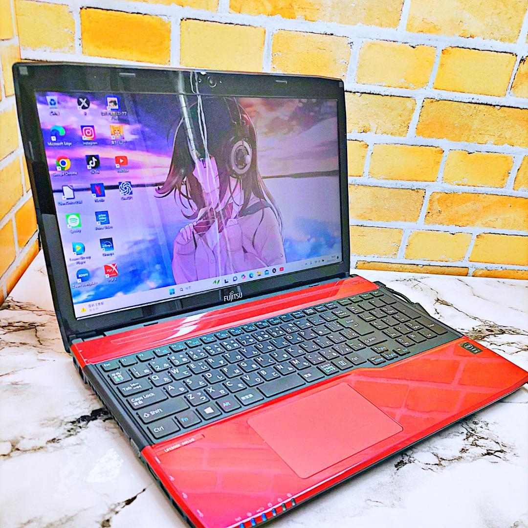 初心者さん向け簡単ノートパソコン❤️爆速SSD❤️メモリ8G✨ハイスぺ