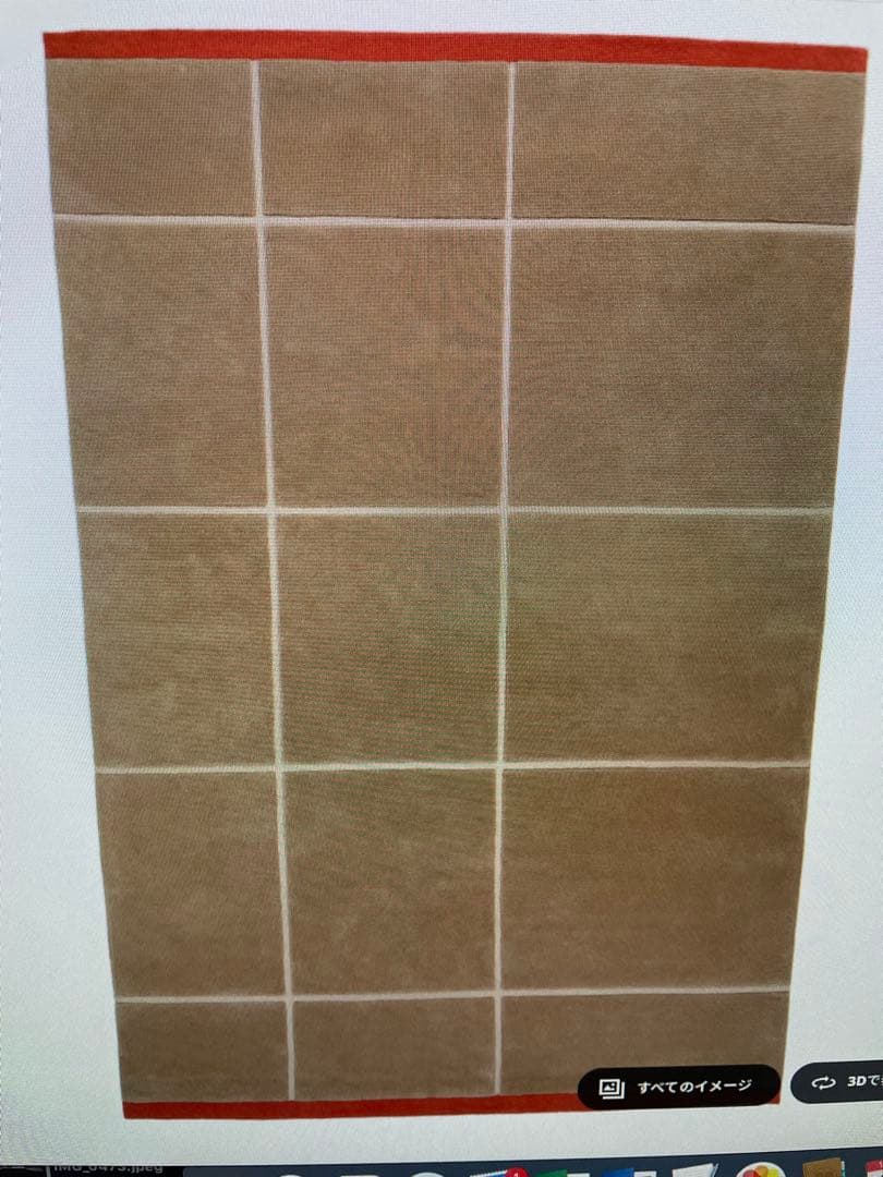 IKEAラグ厚めウール200cm×300cm撮影使用のみ美品無料お届けエリア限定 IKEA - IKEAラグ厚めウール200cm×300cm撮影使用のみ美品無料お届け